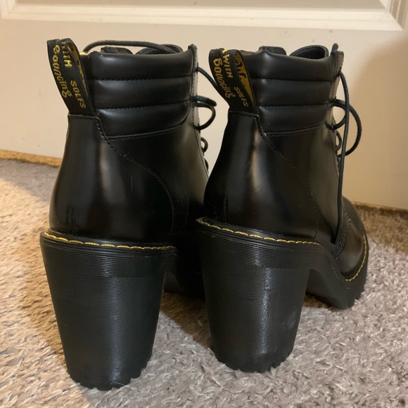 Dr. Martens (Black) 🖤 heeled combat boots - Picture 5 of 7